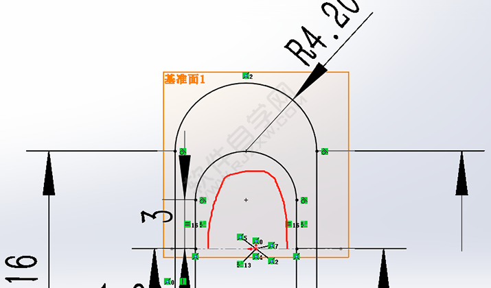 SolidWorks曲別針零件的做題步驟