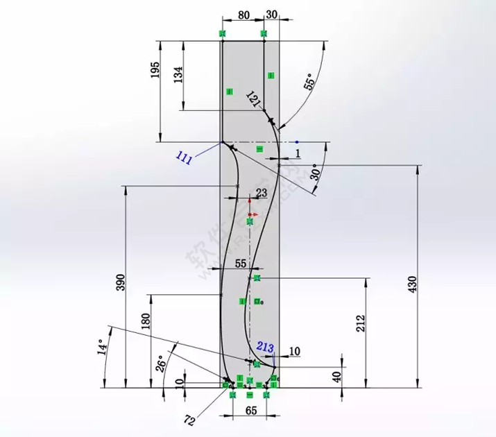 solidWorks建模練習拉伸切除一張桌子