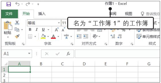 Excel工作簿、工作表和單元格的概念與關系