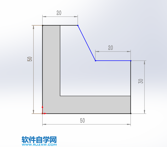 solidworks實體建模新手用拉伸、倒圓角完成
