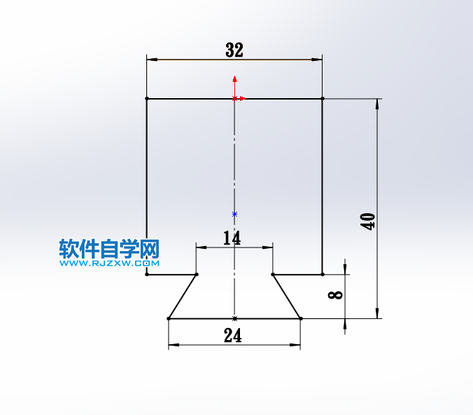 solidworks完全貫穿兩的切除方法，新手必學
