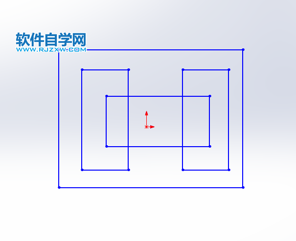 solidworks草圖繪制尺寸定位練習三