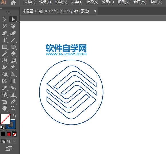 ai怎么設計中國移動標志