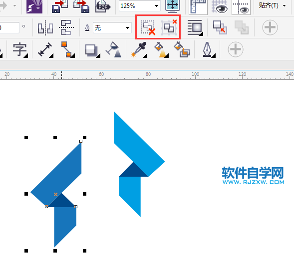 cdr取消組合所有對象有什么用
