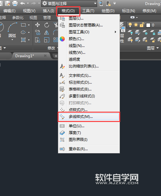 CAD2018畫多線的尺寸不對怎么辦
