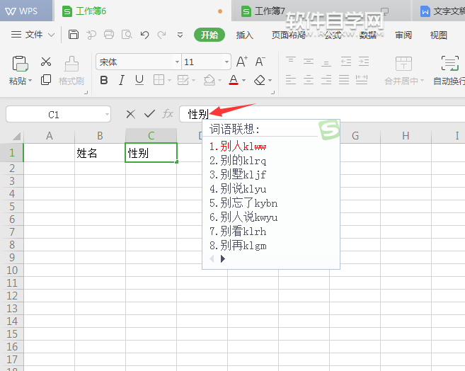 WPS單元格怎么輸入文字內容