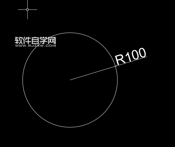 2018CAD怎么用圓心和半徑創建圓