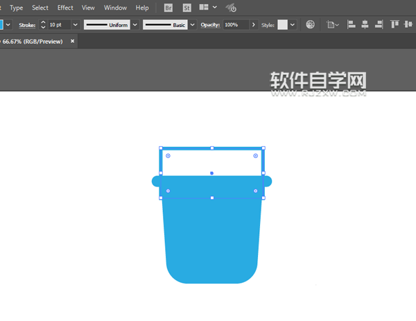 ai小桶怎么畫