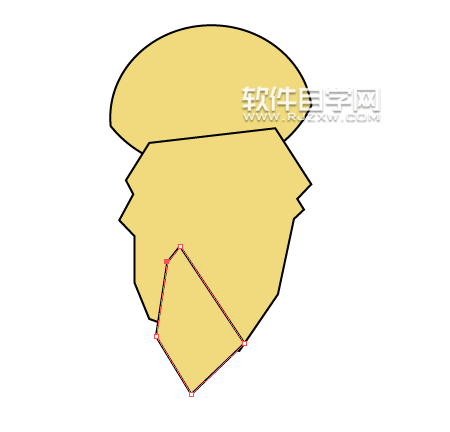 ai怎么繪制鐵殼蛹呢？