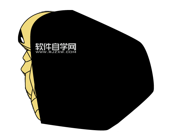 ai怎么繪制鐵殼蛹呢？