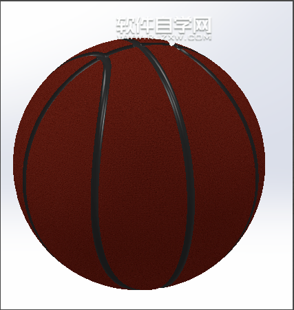 SolidWorks畫藍球的方法