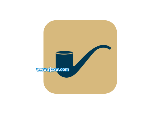 CorelDRAW X8怎么設計煙斗圖案？