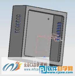 UG電表盒造型