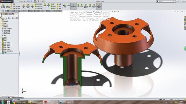 SolidWorks畫一個零件的介紹