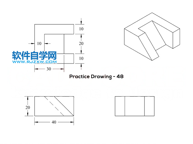 solidworks拉伸切除技巧練習