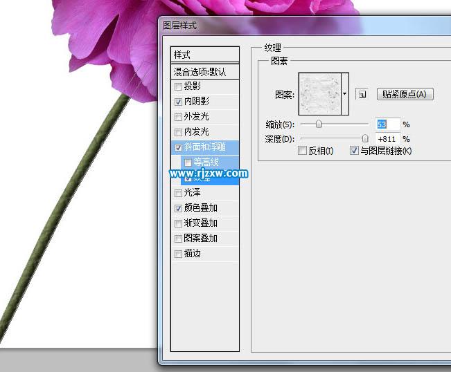 ps人物花瓣飛濺效果